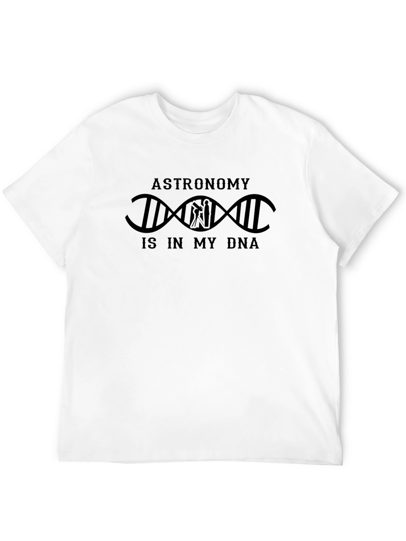 Astronomy DNA T-Shirt - Science Lover Tee