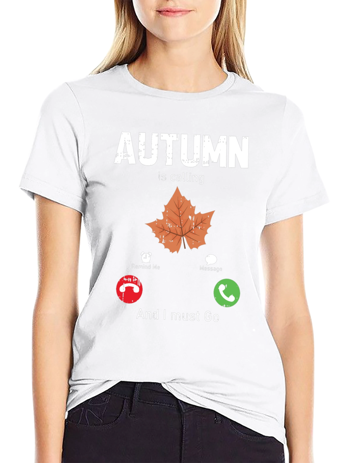 Autumn Calling T-Shirt Fall Season Apparel