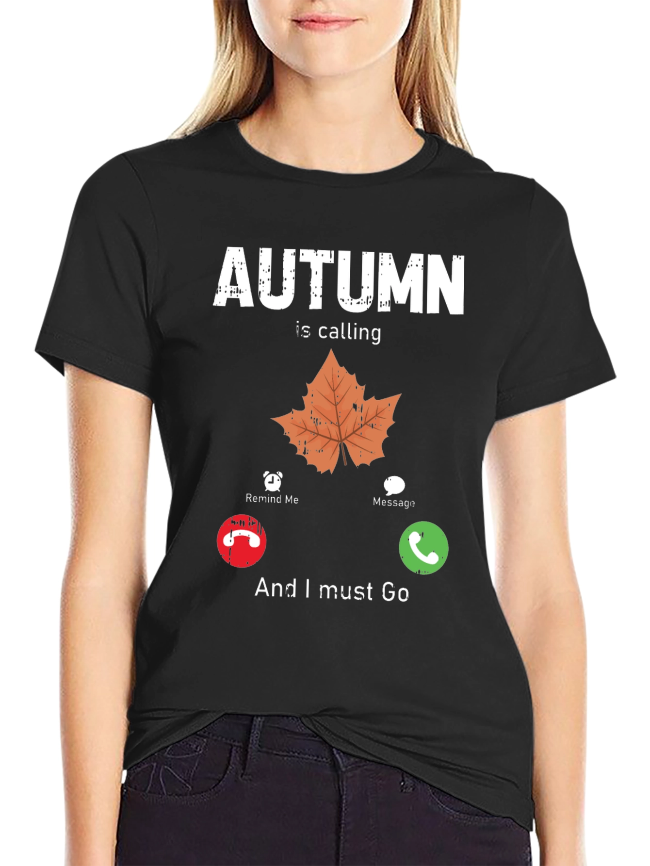Autumn Calling T-Shirt Fall Season Apparel