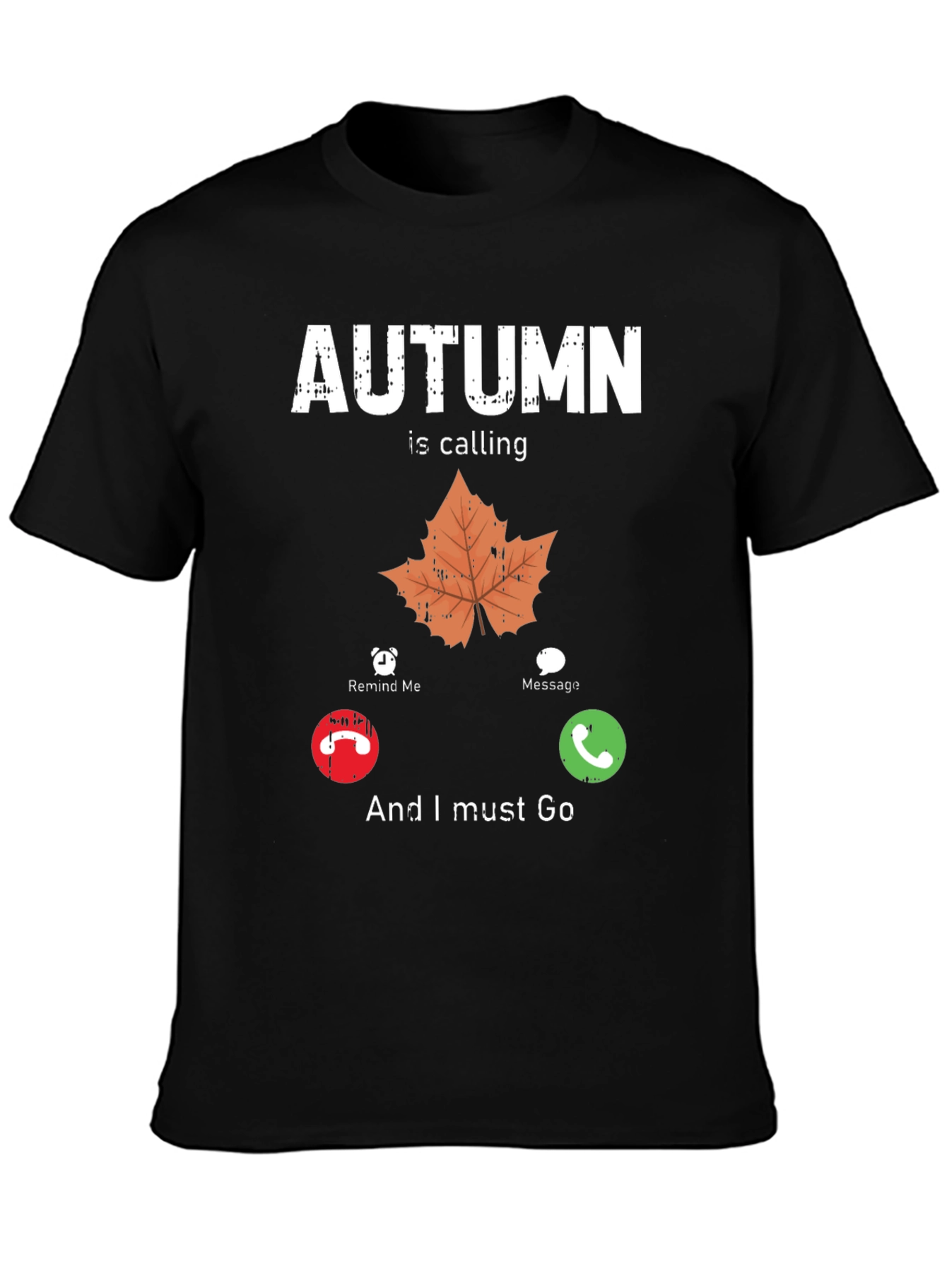 Autumn Calling T-Shirt Fall Season Apparel