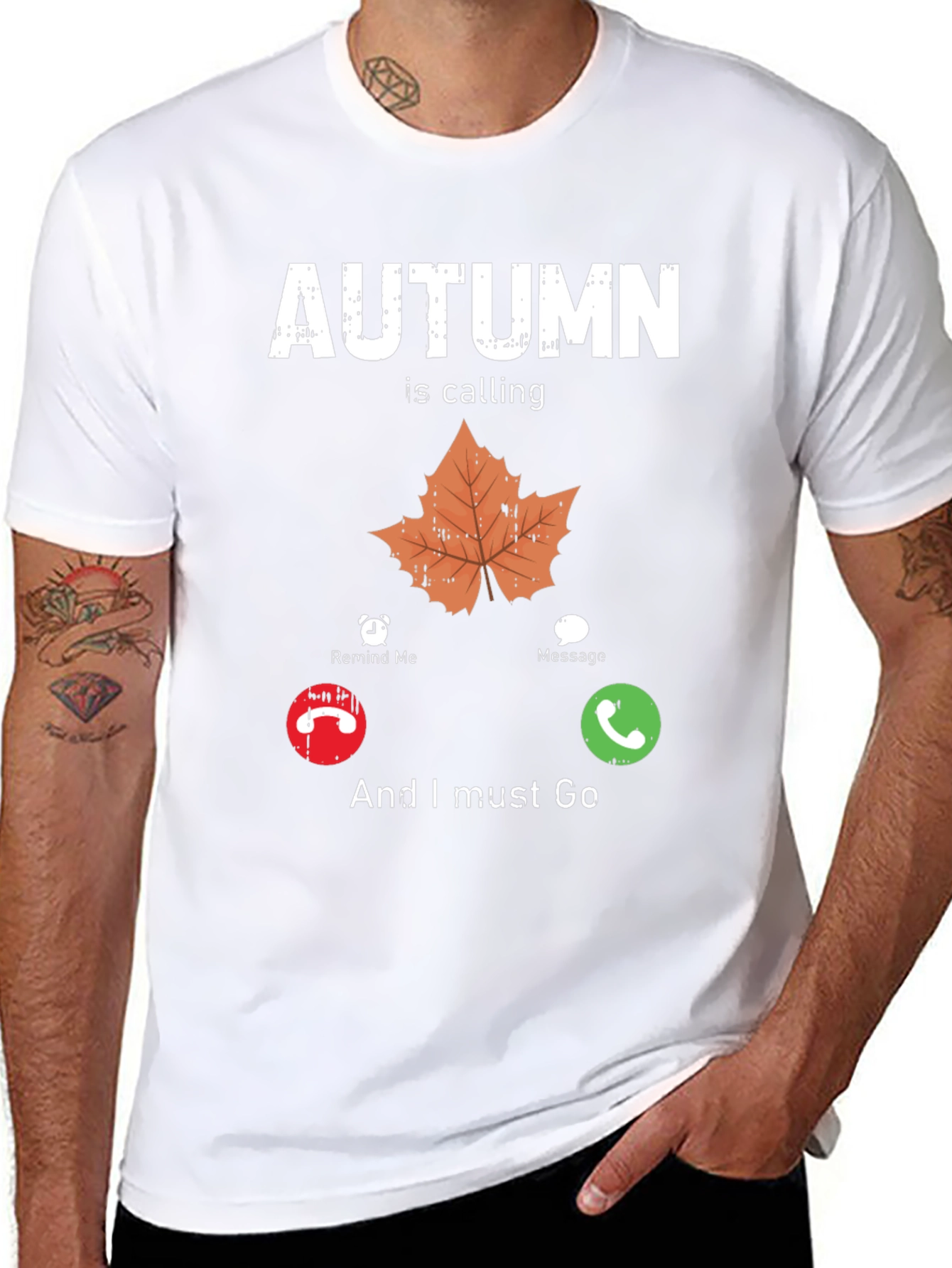 Autumn Calling T-Shirt Fall Season Apparel
