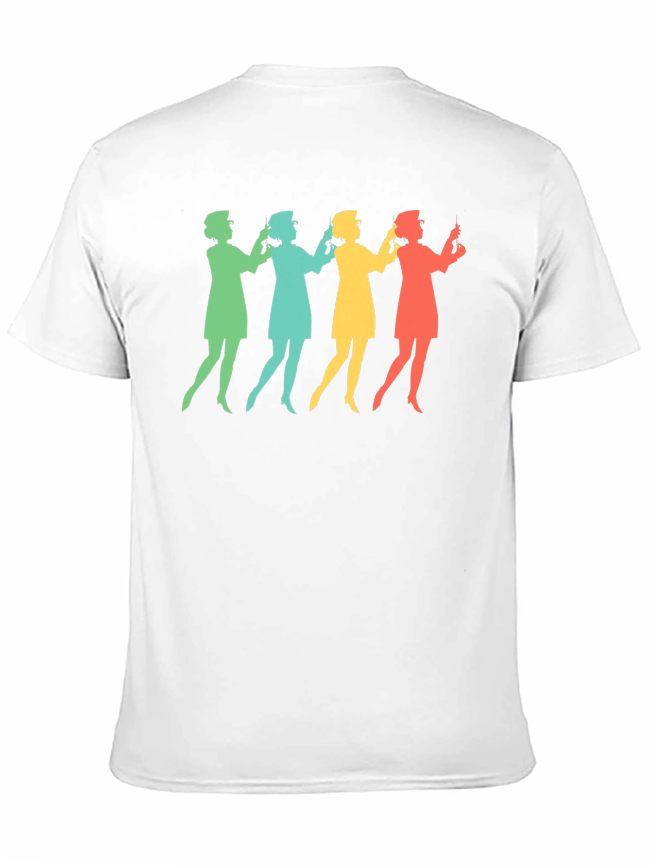 Retro Nurse Silhouette T-Shirt