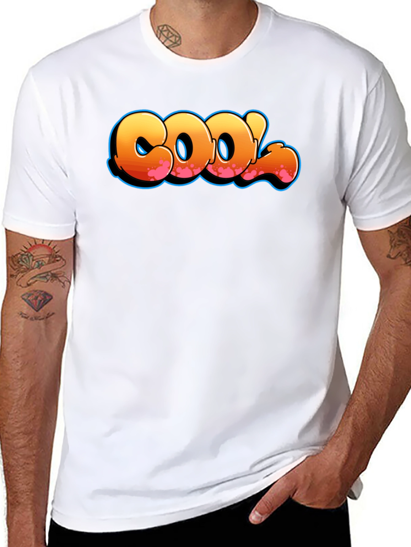 Cool Graphic Black T-Shirt
