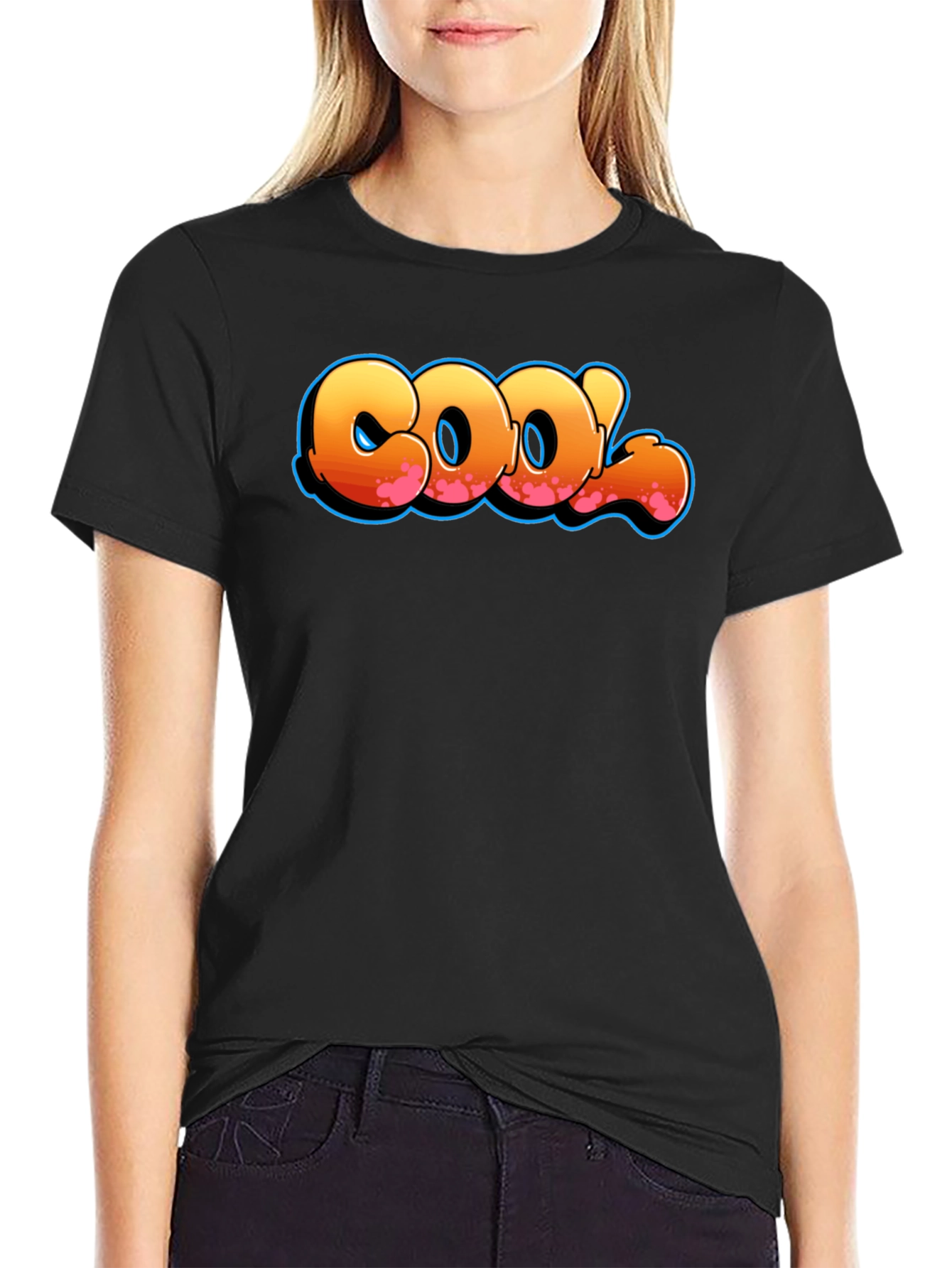 Cool Graphic Black T-Shirt