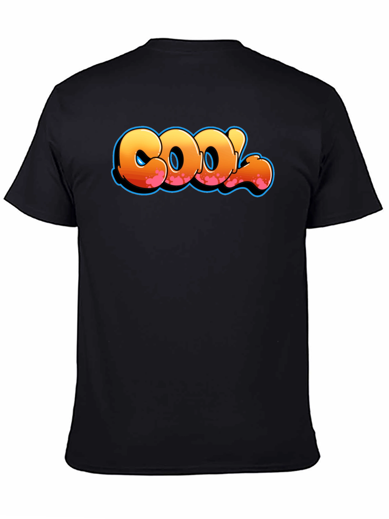 Cool Graphic Black T-Shirt