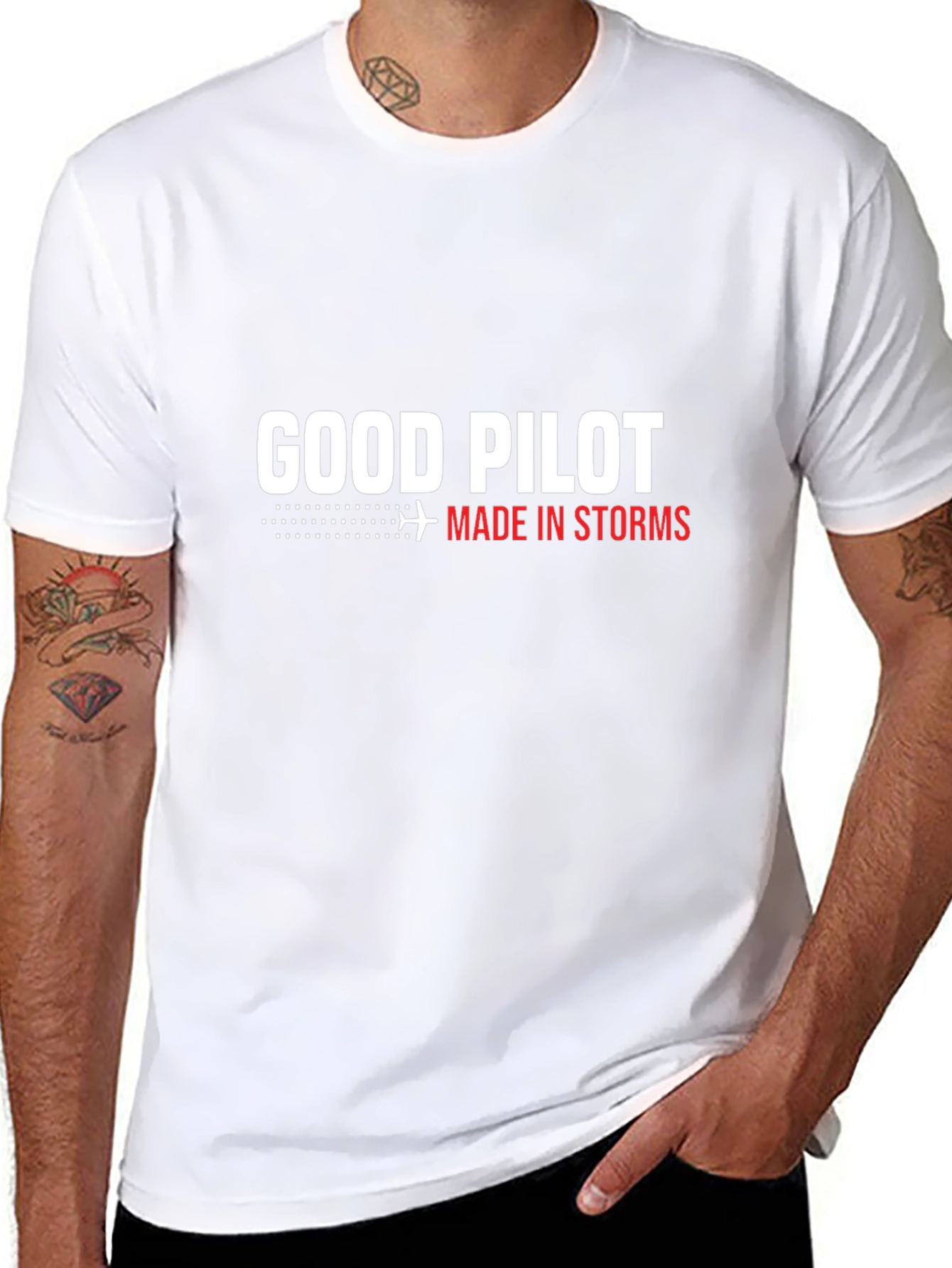 Good Pilot Made in Storms T-Shirt