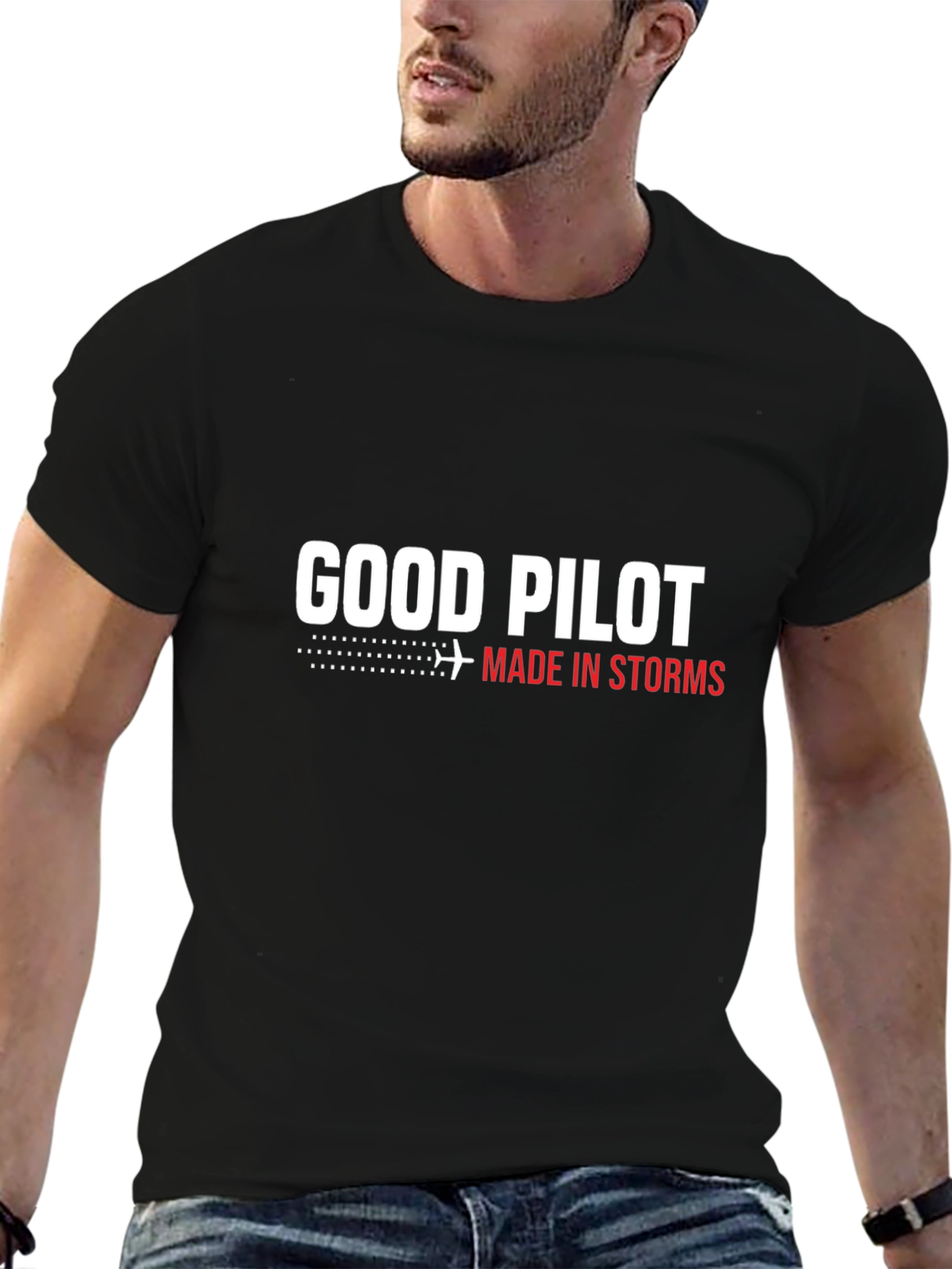 Good Pilot Made in Storms T-Shirt
