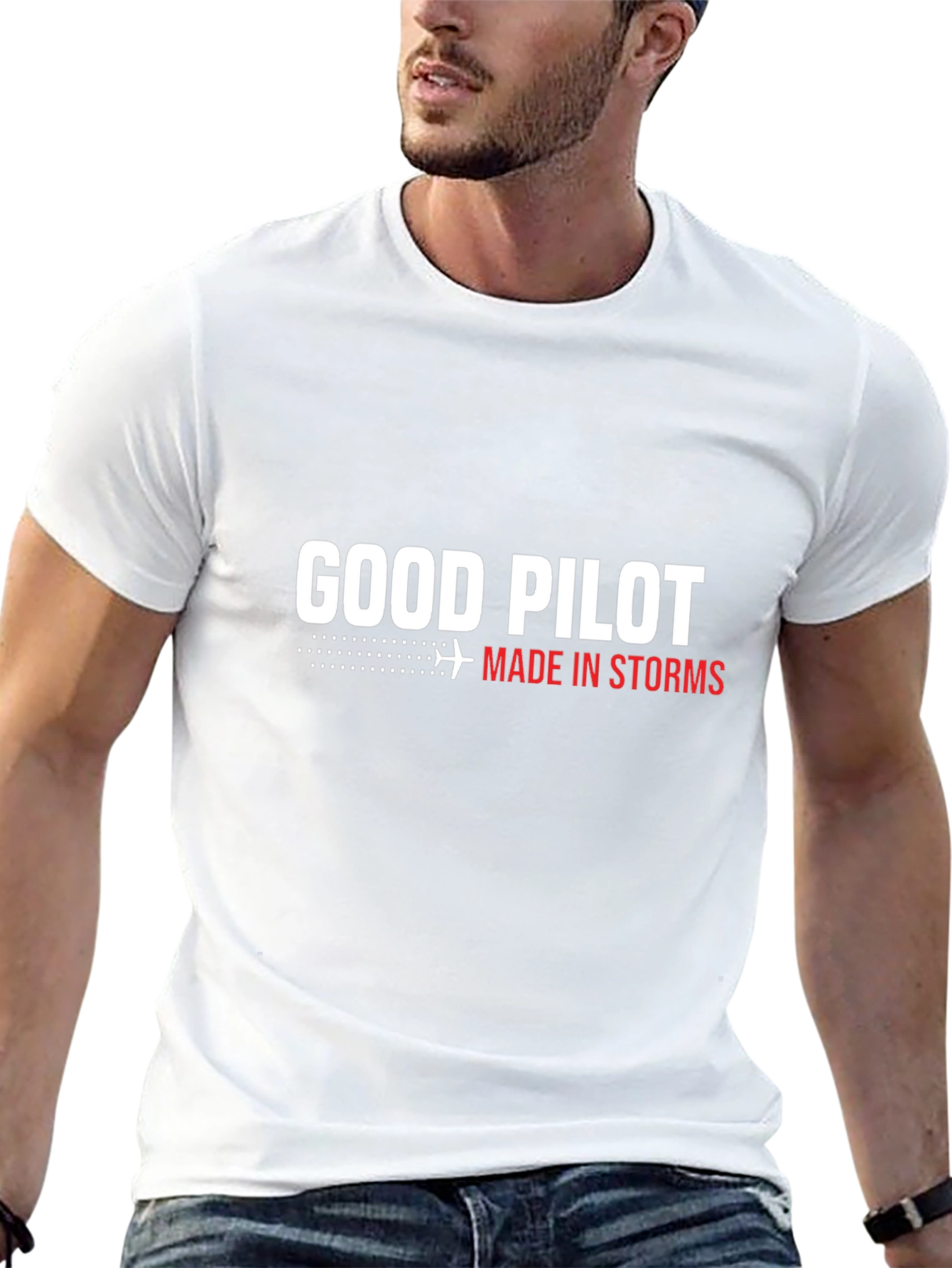 Good Pilot Made in Storms T-Shirt