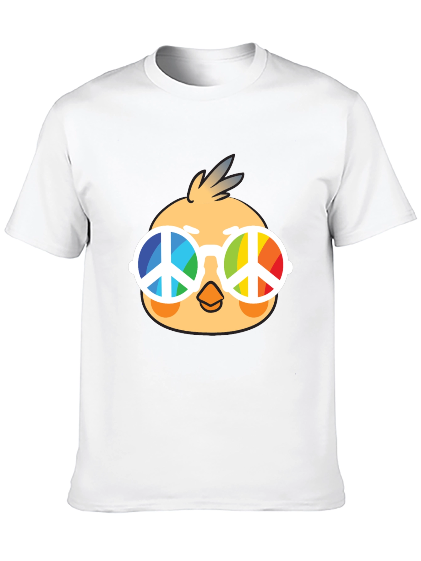 Peace Chick T-Shirt - Cute Graphic Tee