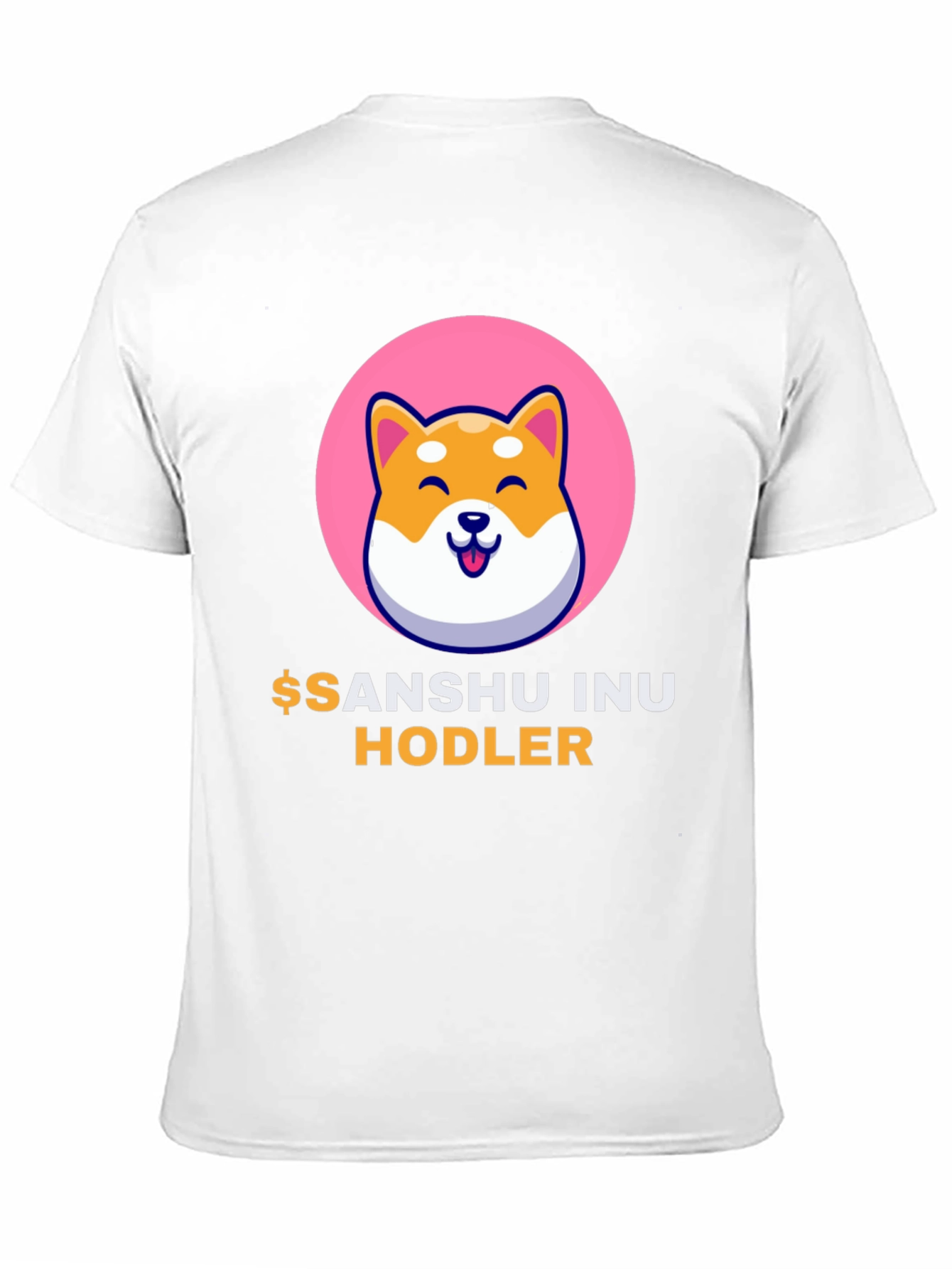 Sanshu Inu Hodler Black T-Shirt