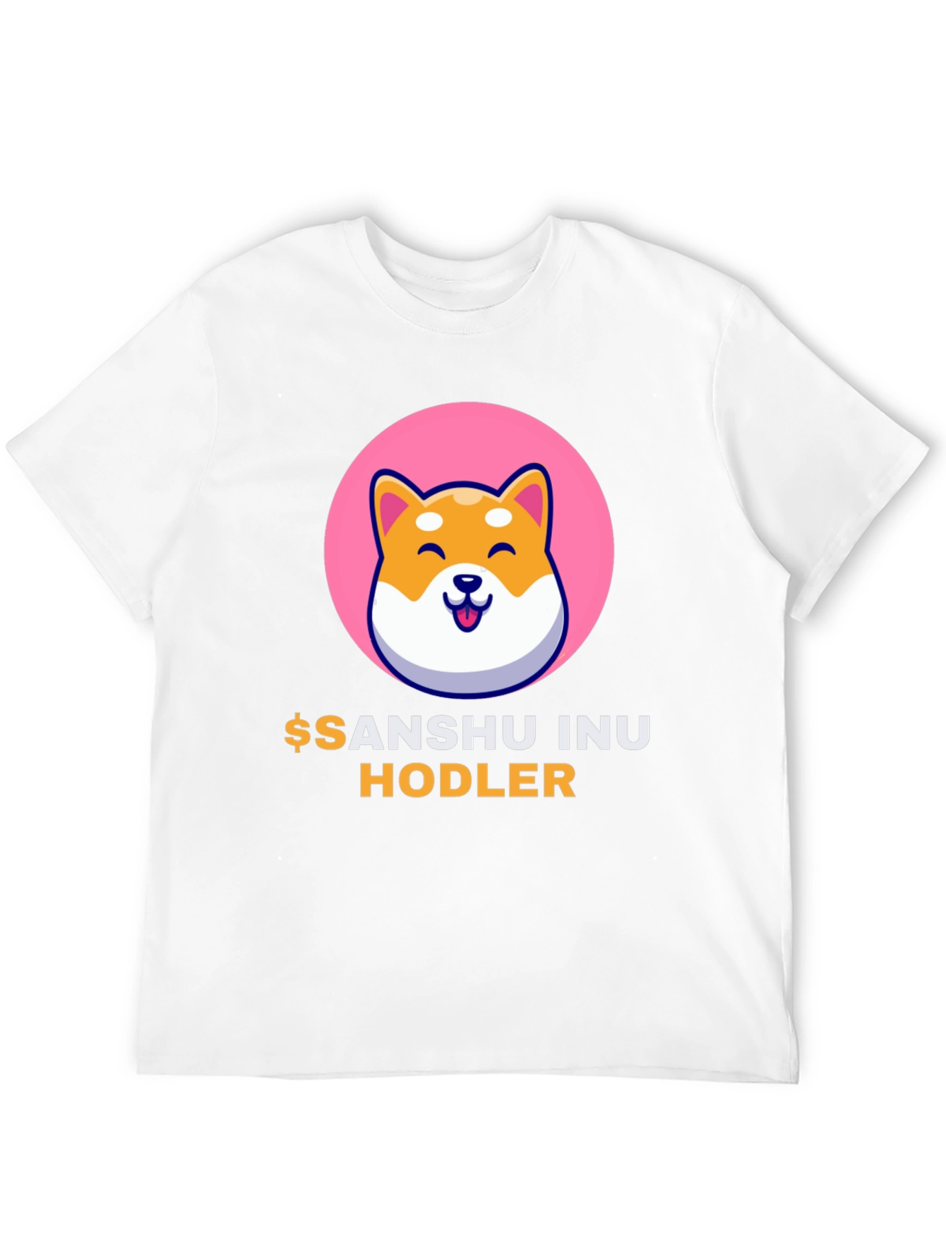 Sanshu Inu Hodler Black T-Shirt