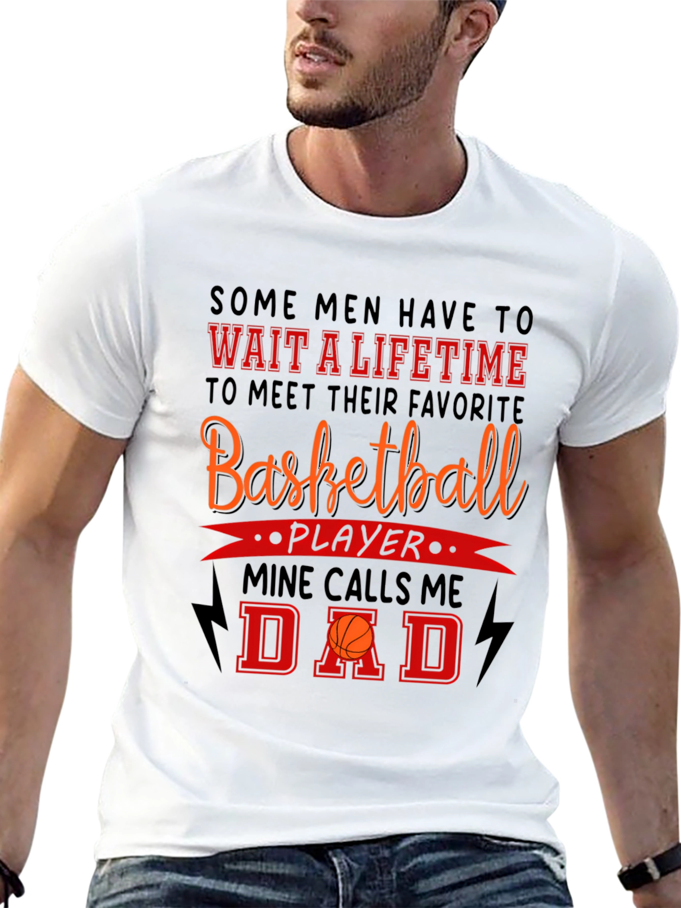 Basketball Dad T-Shirt - Favorite Player