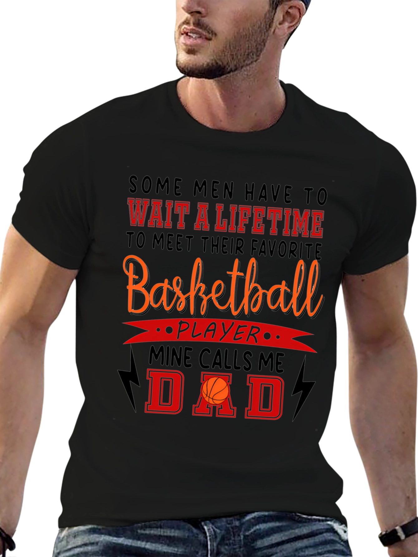 Basketball Dad T-Shirt - Favorite Player