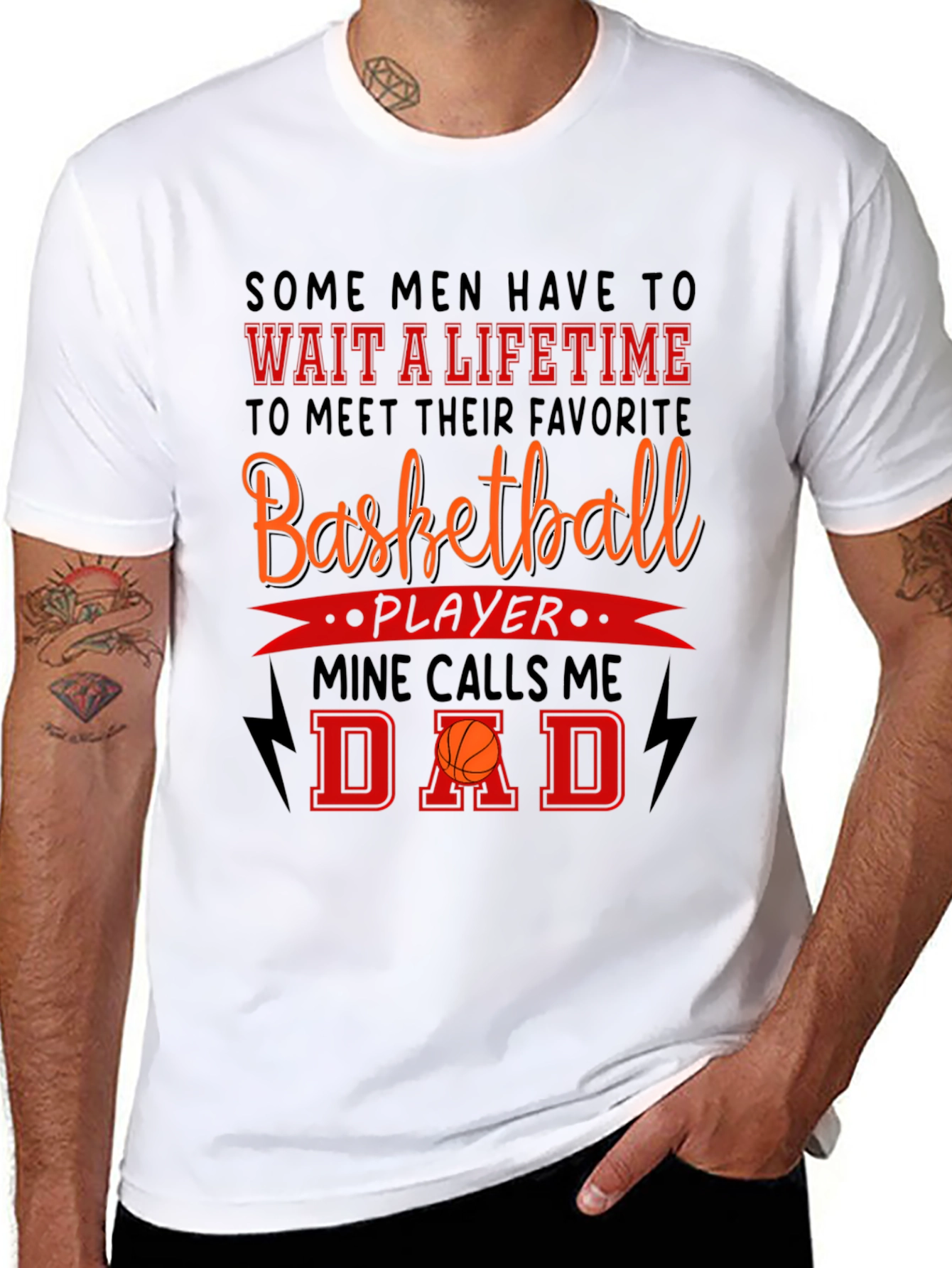 Basketball Dad T-Shirt - Favorite Player
