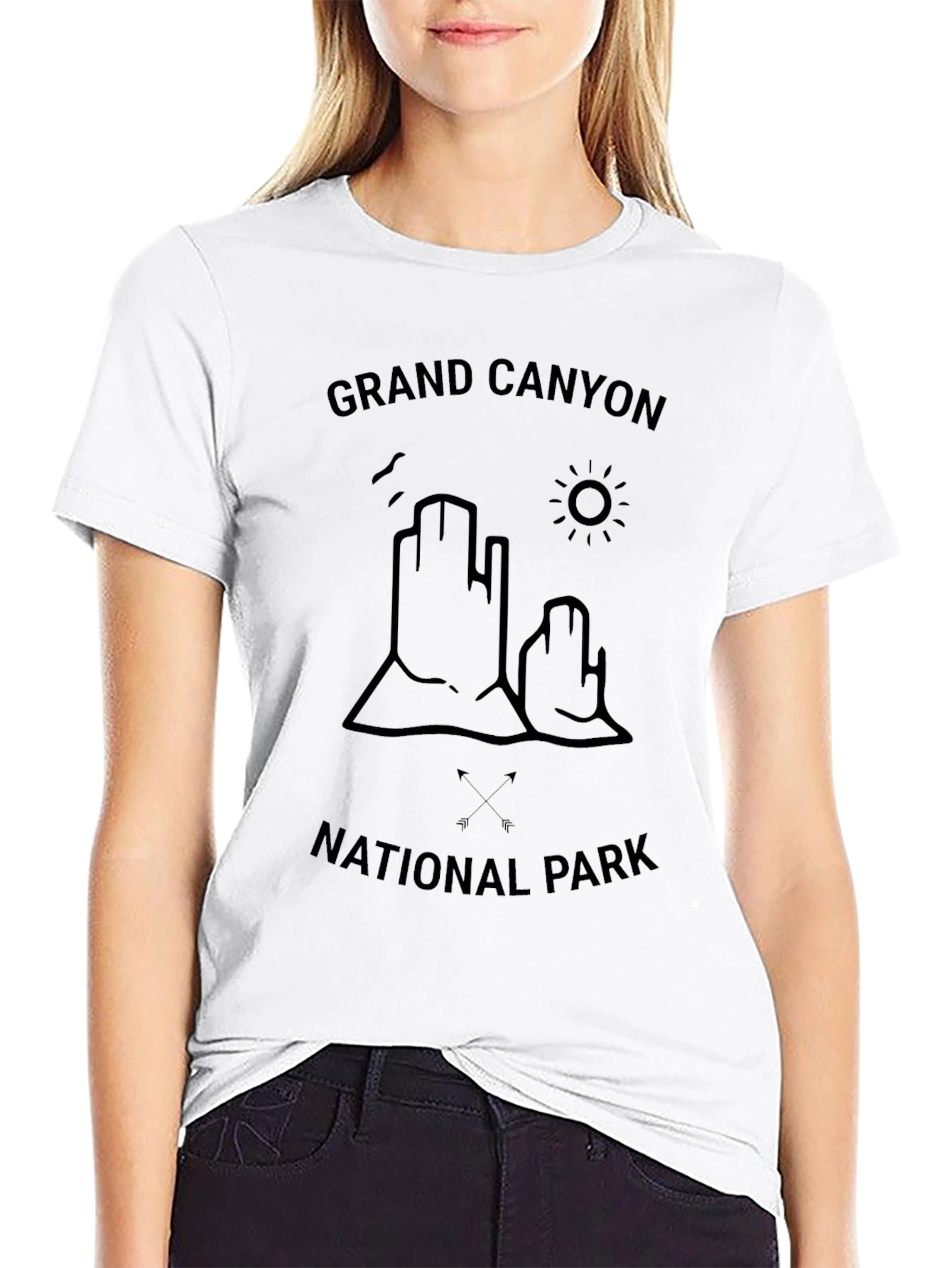 Grand Canyon National Park Black T-Shirt