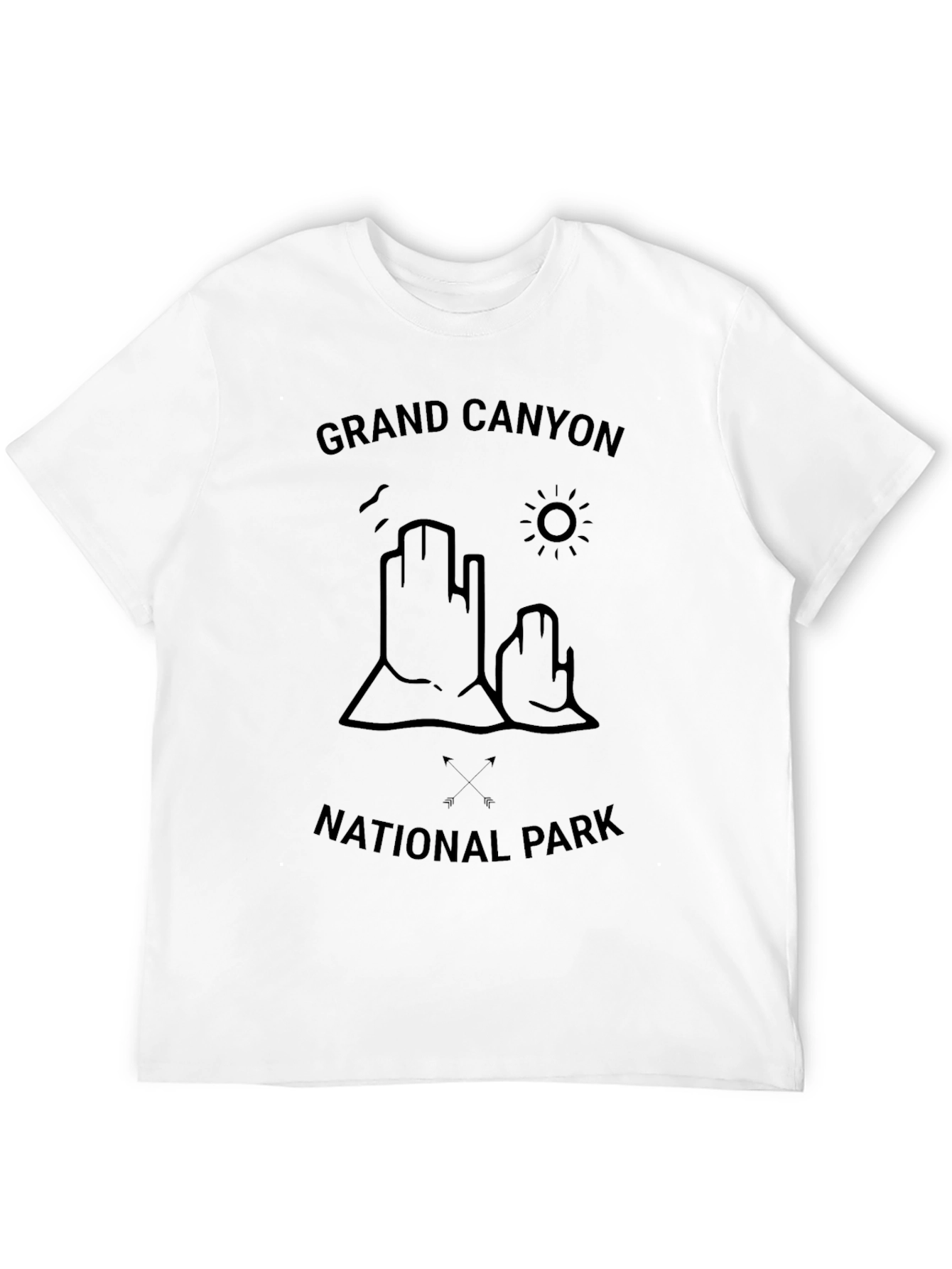 Grand Canyon National Park Black T-Shirt
