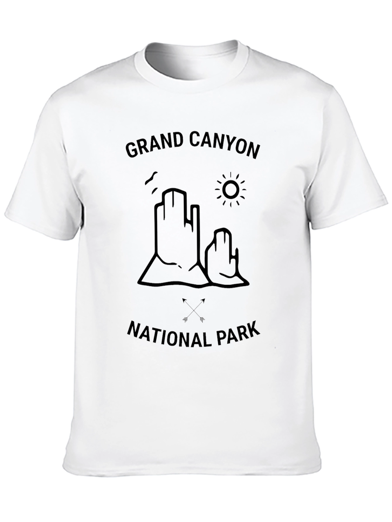 Grand Canyon National Park Black T-Shirt