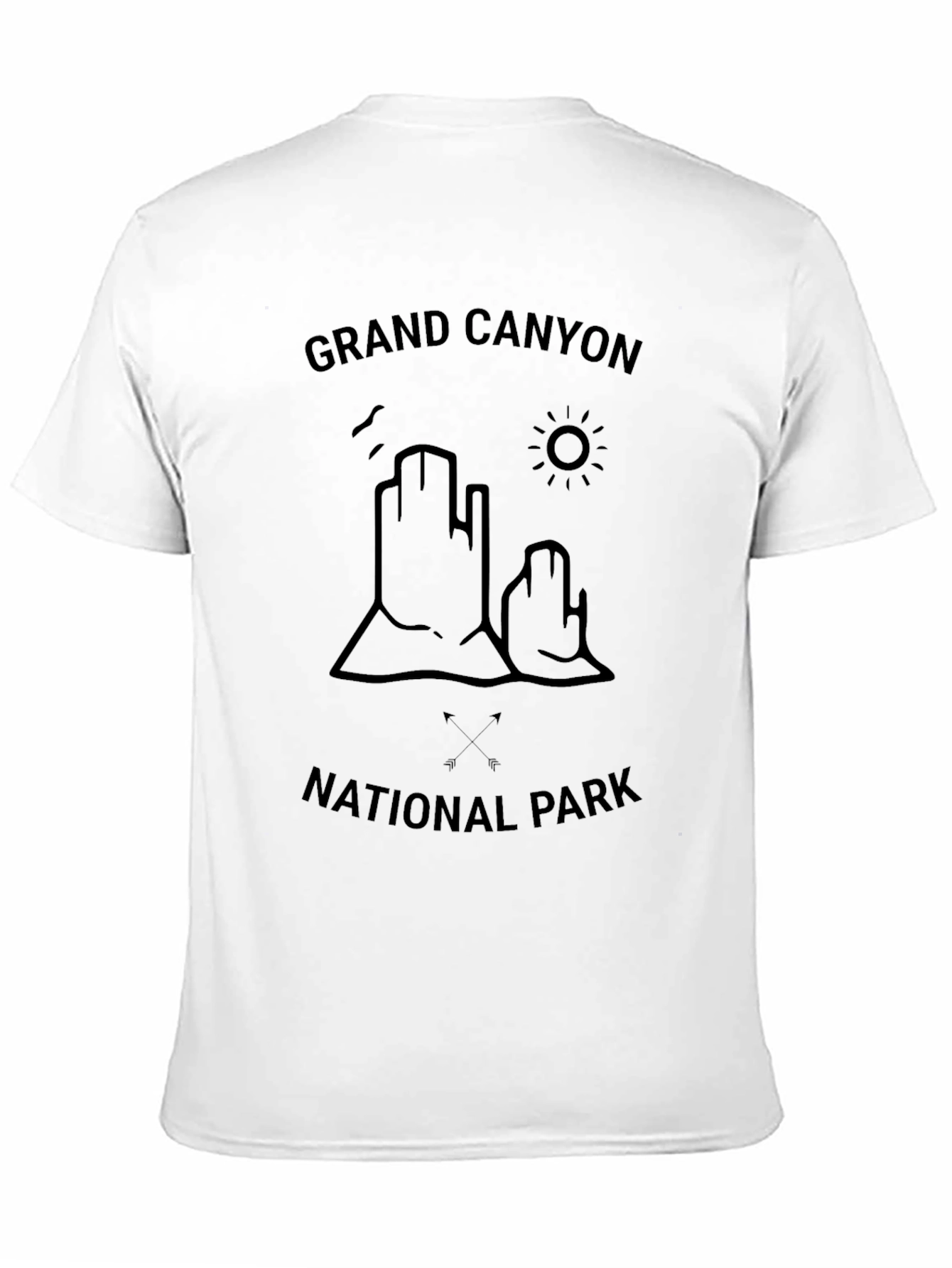 Grand Canyon National Park Black T-Shirt