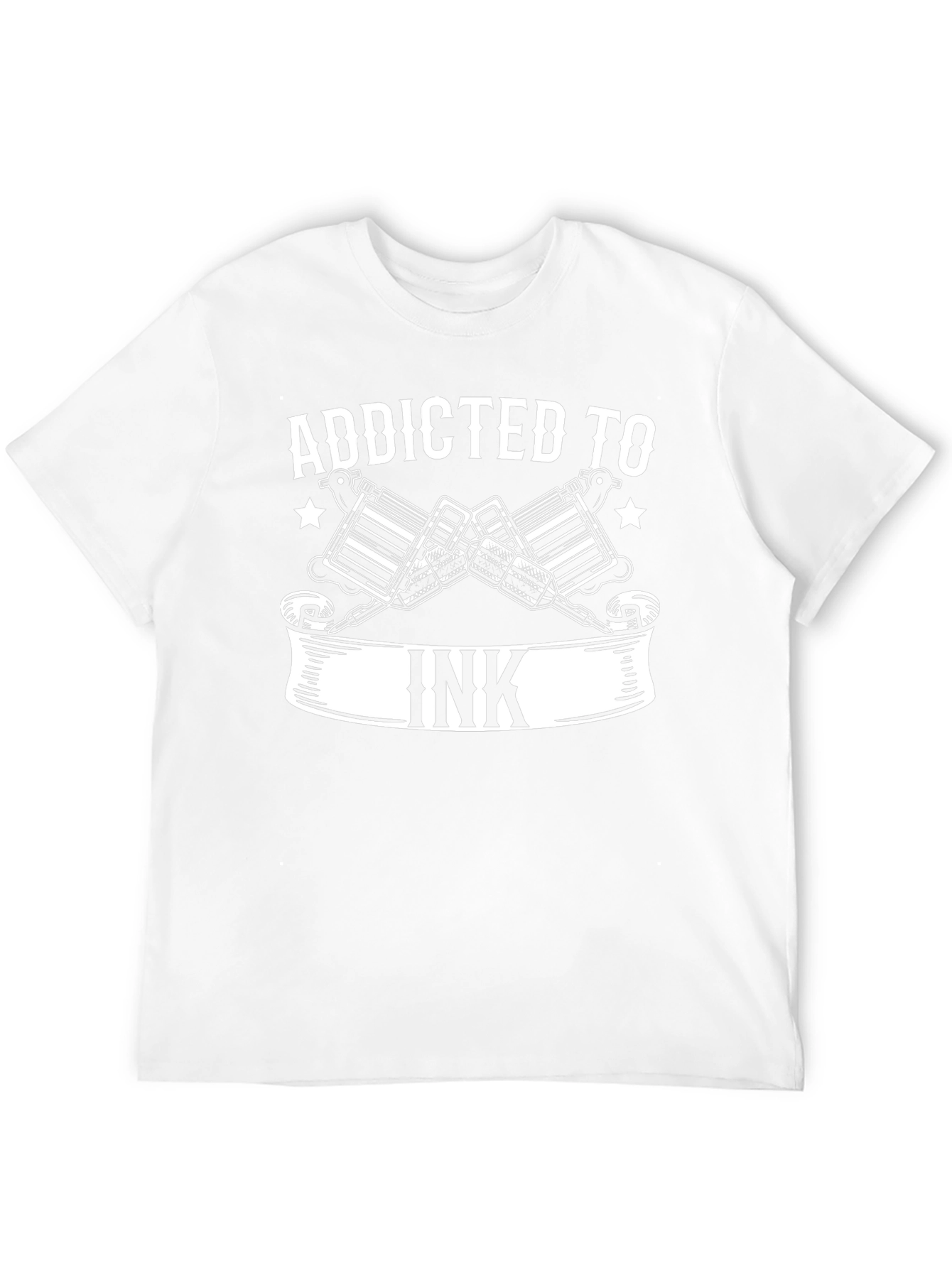 Addicted to Ink Tattoo Artist T-Shirt Black