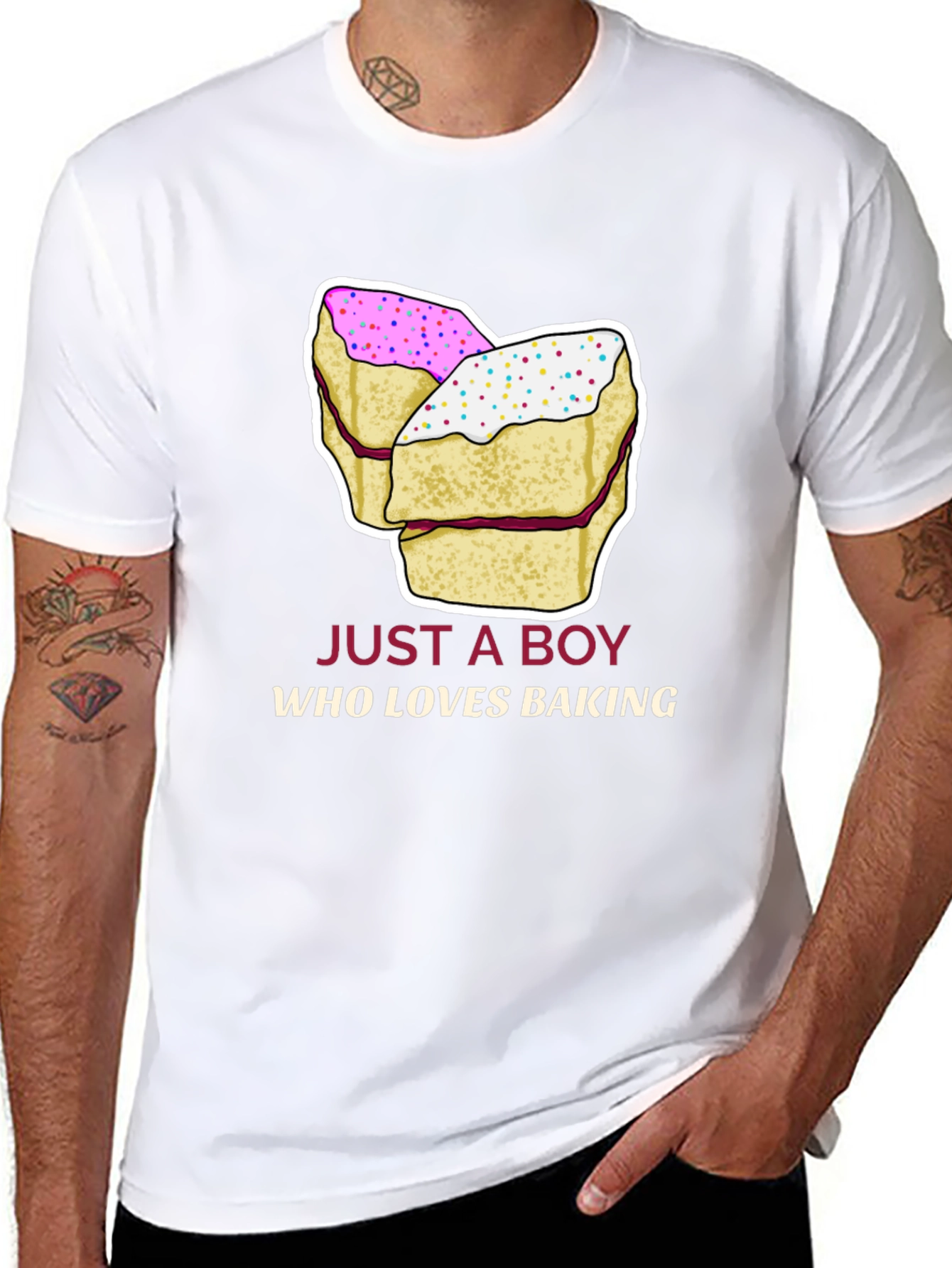 Just A Boy Who Loves Baking T-Shirt