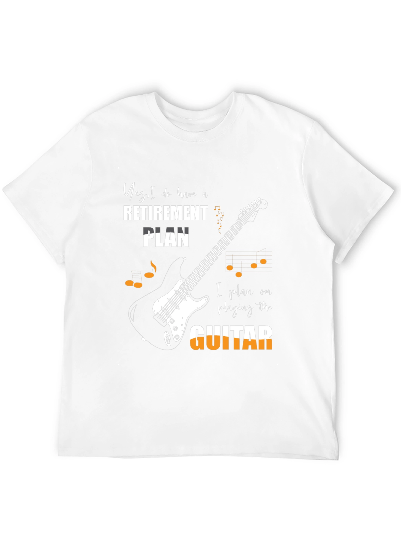 Retirement Plan Guitar T-Shirt