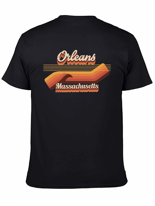 Orleans Massachusetts Retro Graphic T-Shirt
