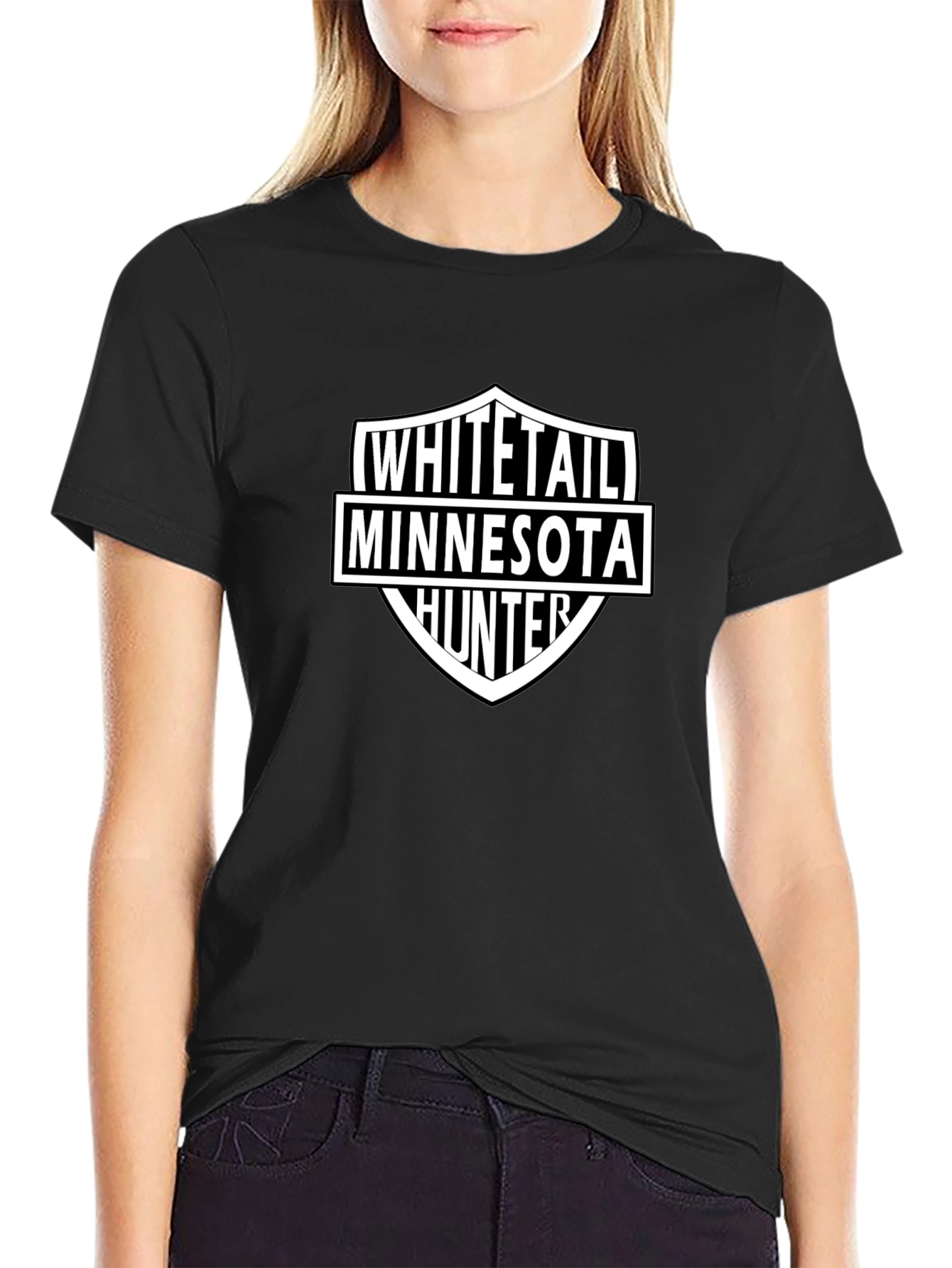 Whitetail Minnesota Hunter Graphic T-Shirt