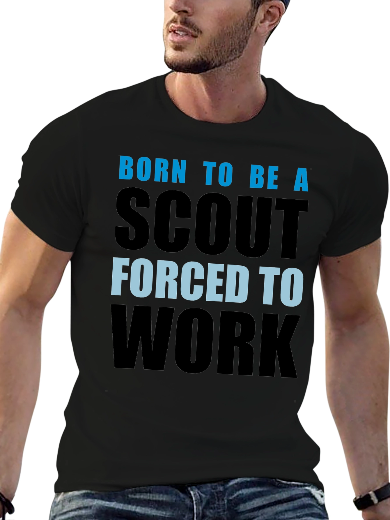 Born To Be A Scout Graphic T-Shirt