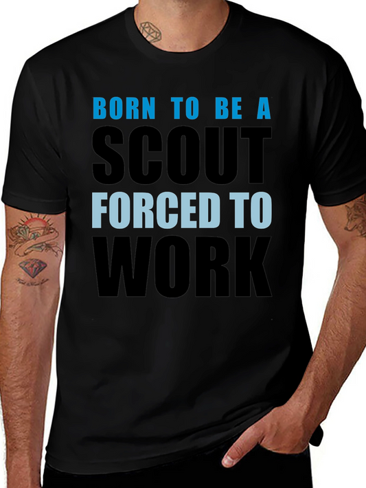 Born To Be A Scout Graphic T-Shirt