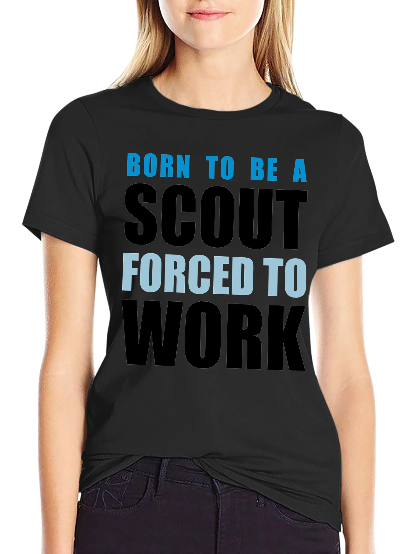 Born To Be A Scout Graphic T-Shirt