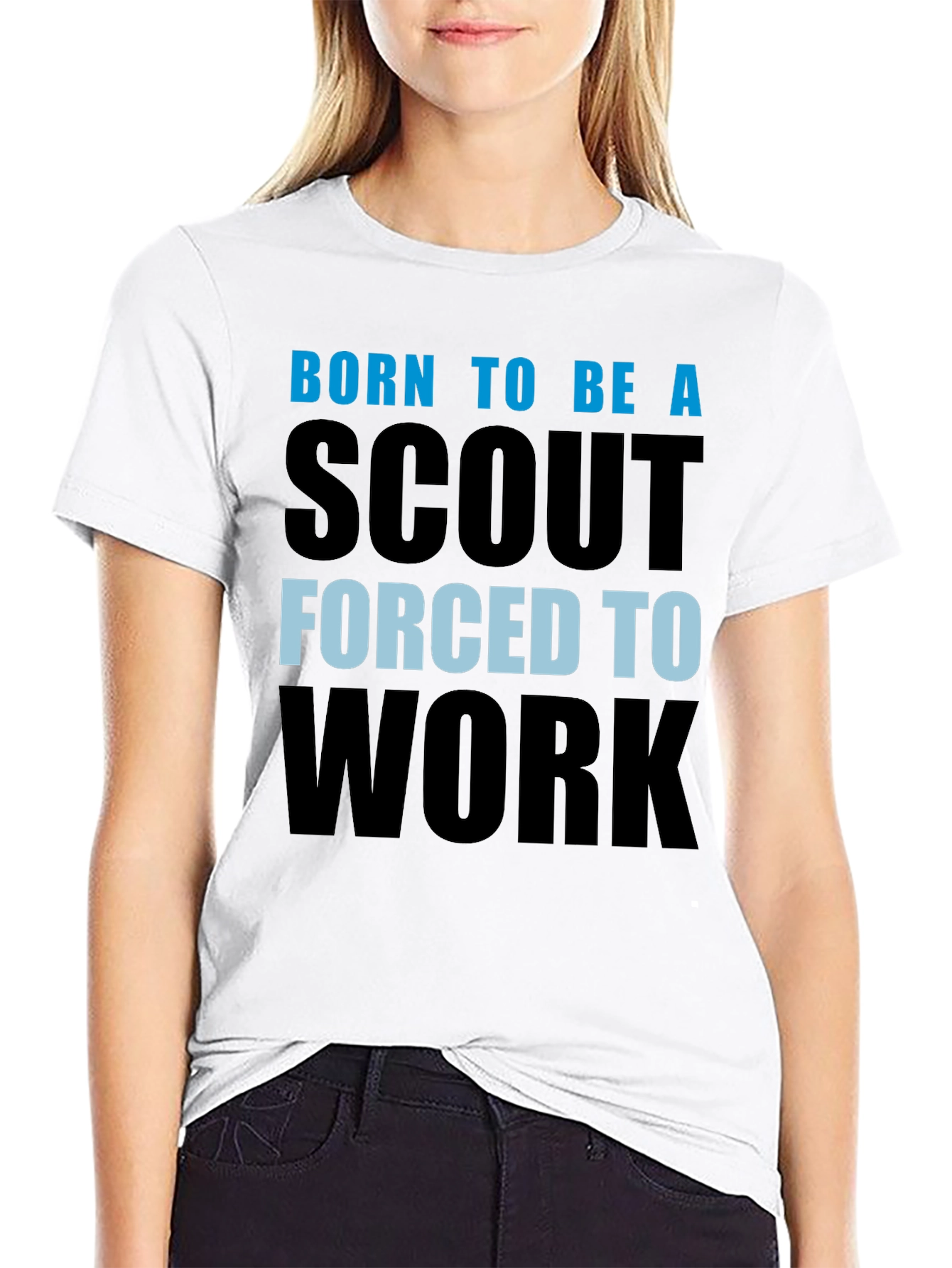 Born To Be A Scout Graphic T-Shirt