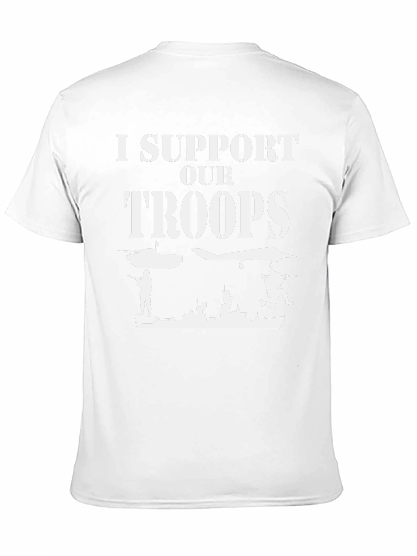 I Support Our Troops Graphic Tee