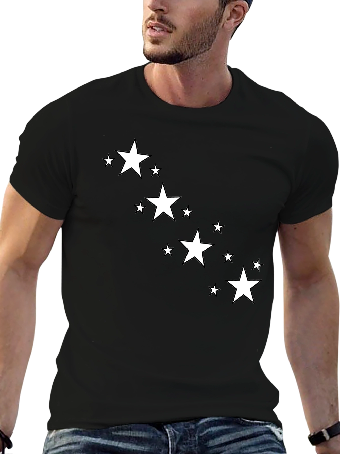 Starry Night Black T-Shirt