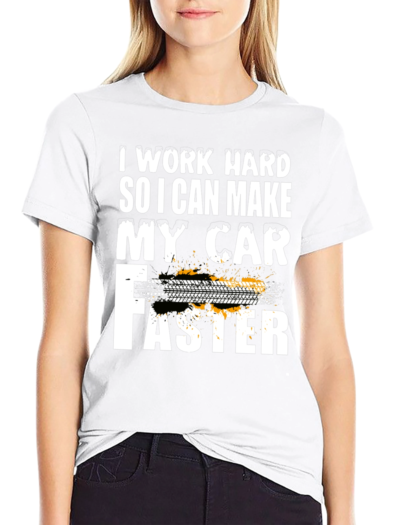 Work Hard Car Lover T-Shirt