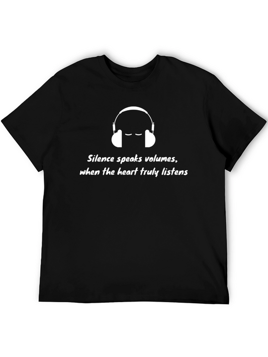 Silence Speaks Volumes Graphic Tee