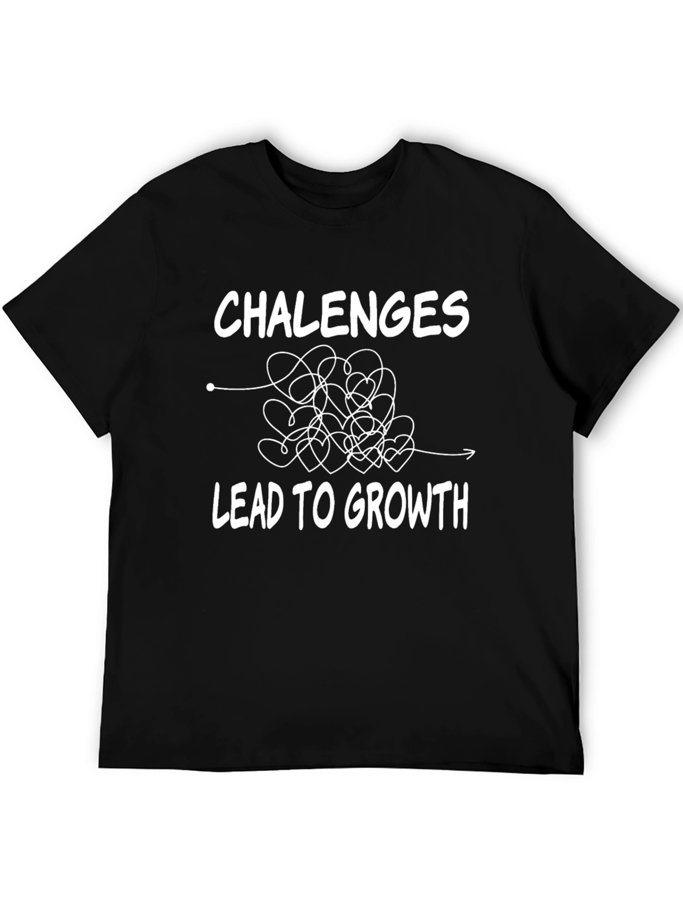 Challenges Lead to Growth Graphic T-Shirt