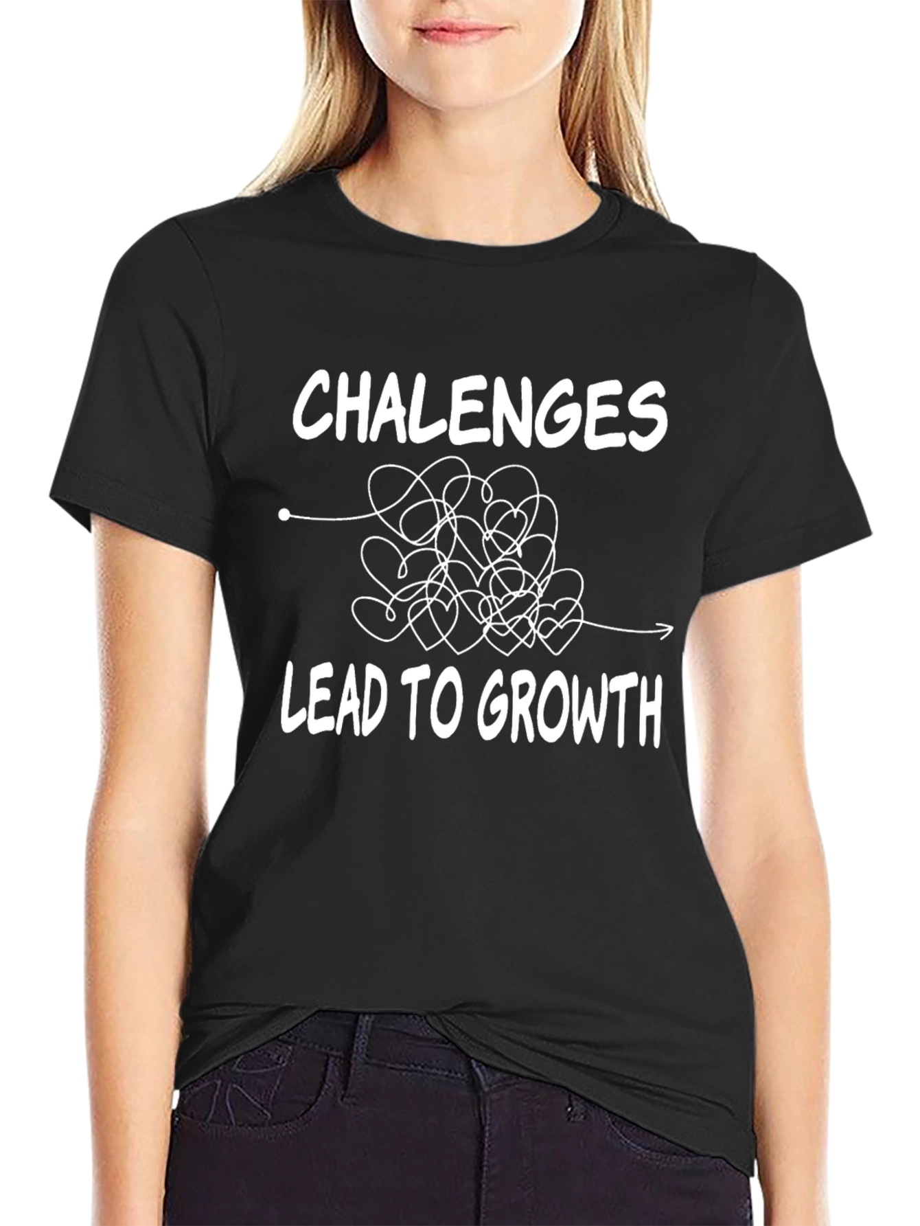 Challenges Lead to Growth Graphic T-Shirt