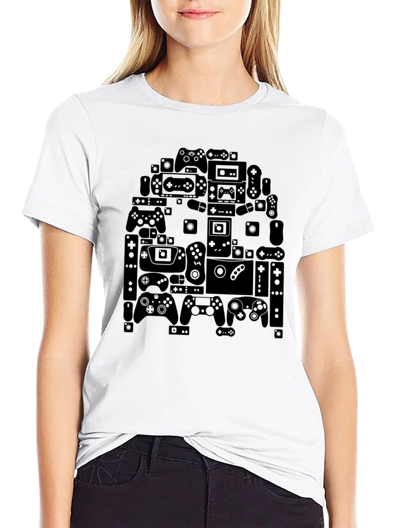 Retro Gaming T-Shirt - Gamer Controller Design