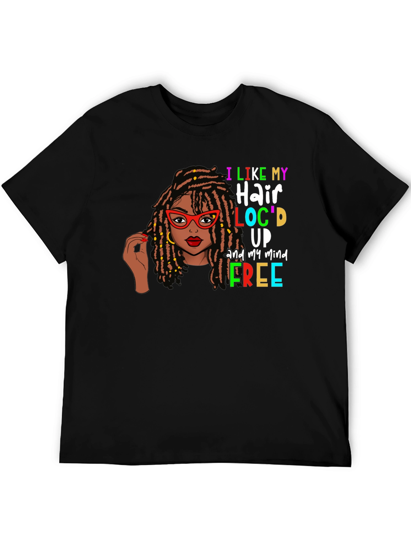 Locd Up Mind Free Graphic Tee