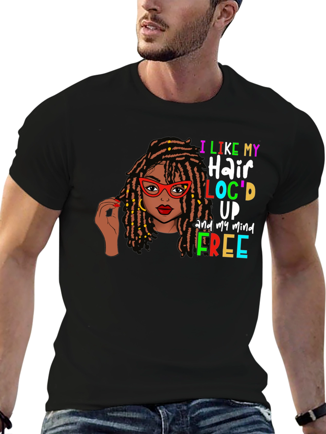 Locd Up Mind Free Graphic Tee