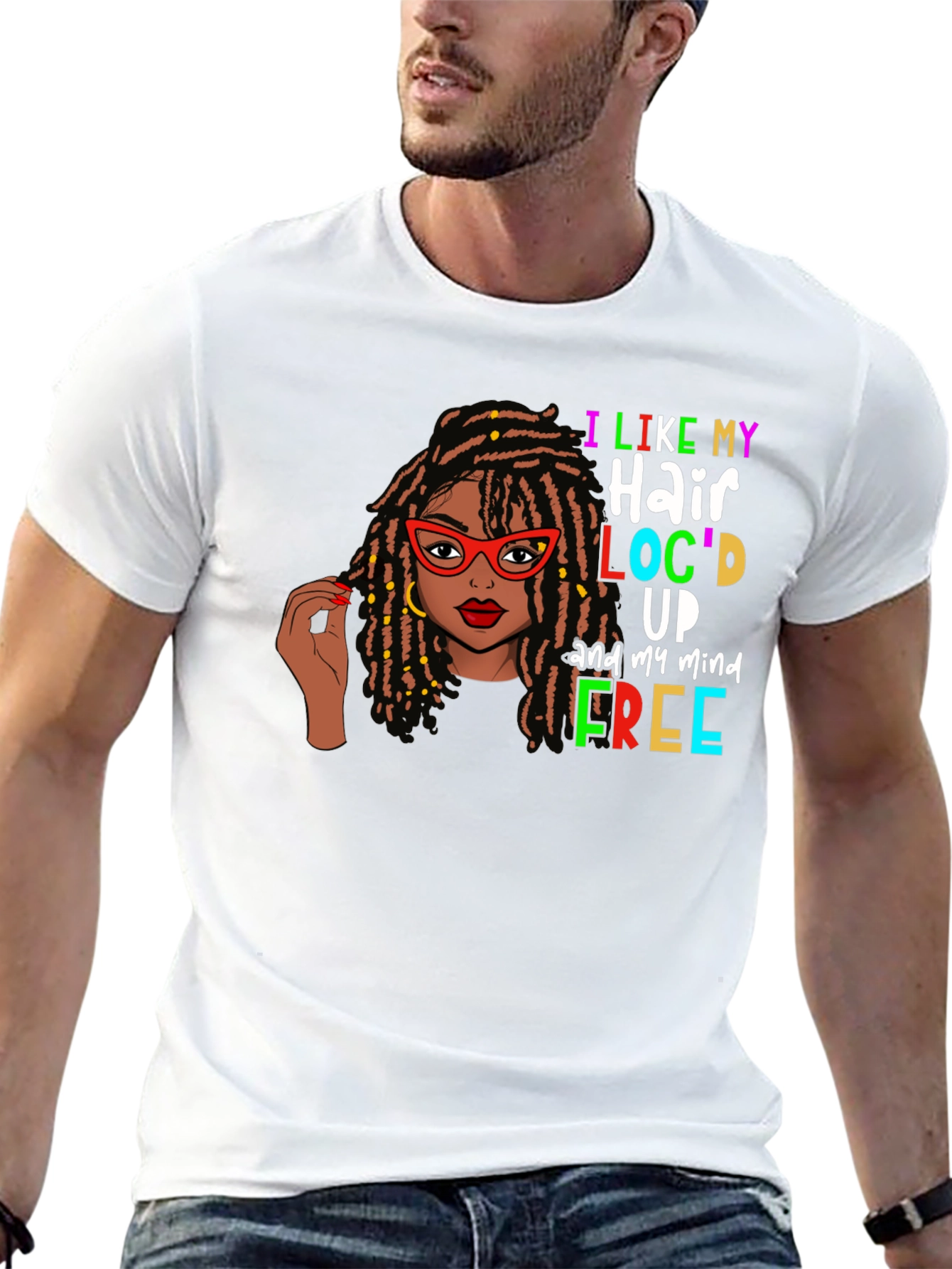 Locd Up Mind Free Graphic Tee
