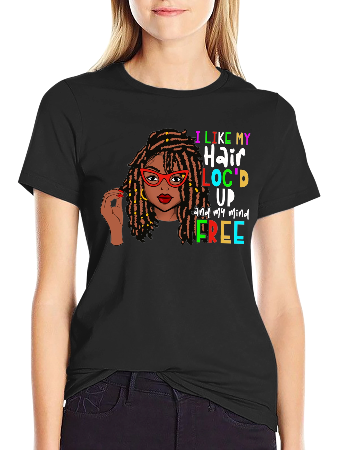 Locd Up Mind Free Graphic Tee