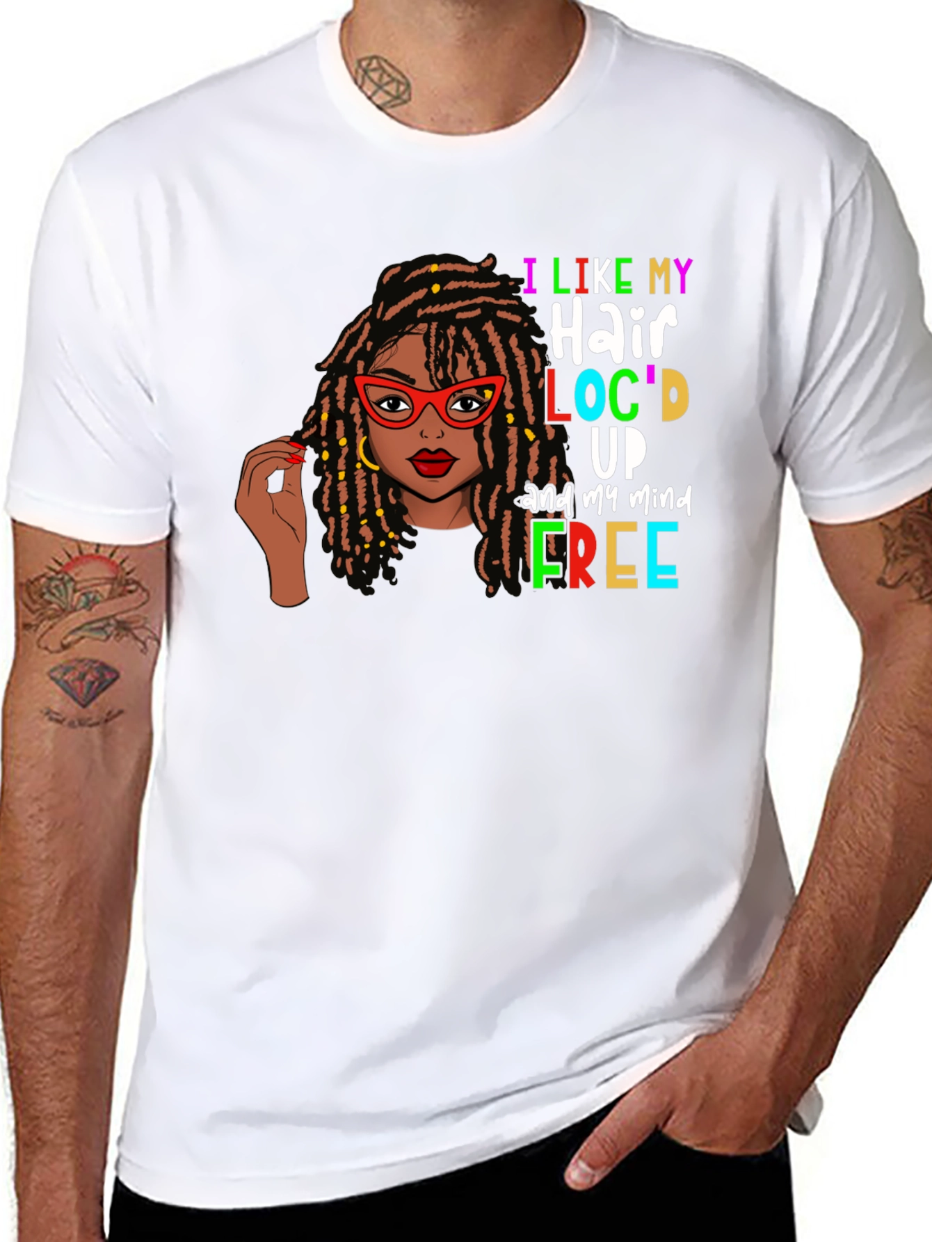 Locd Up Mind Free Graphic Tee