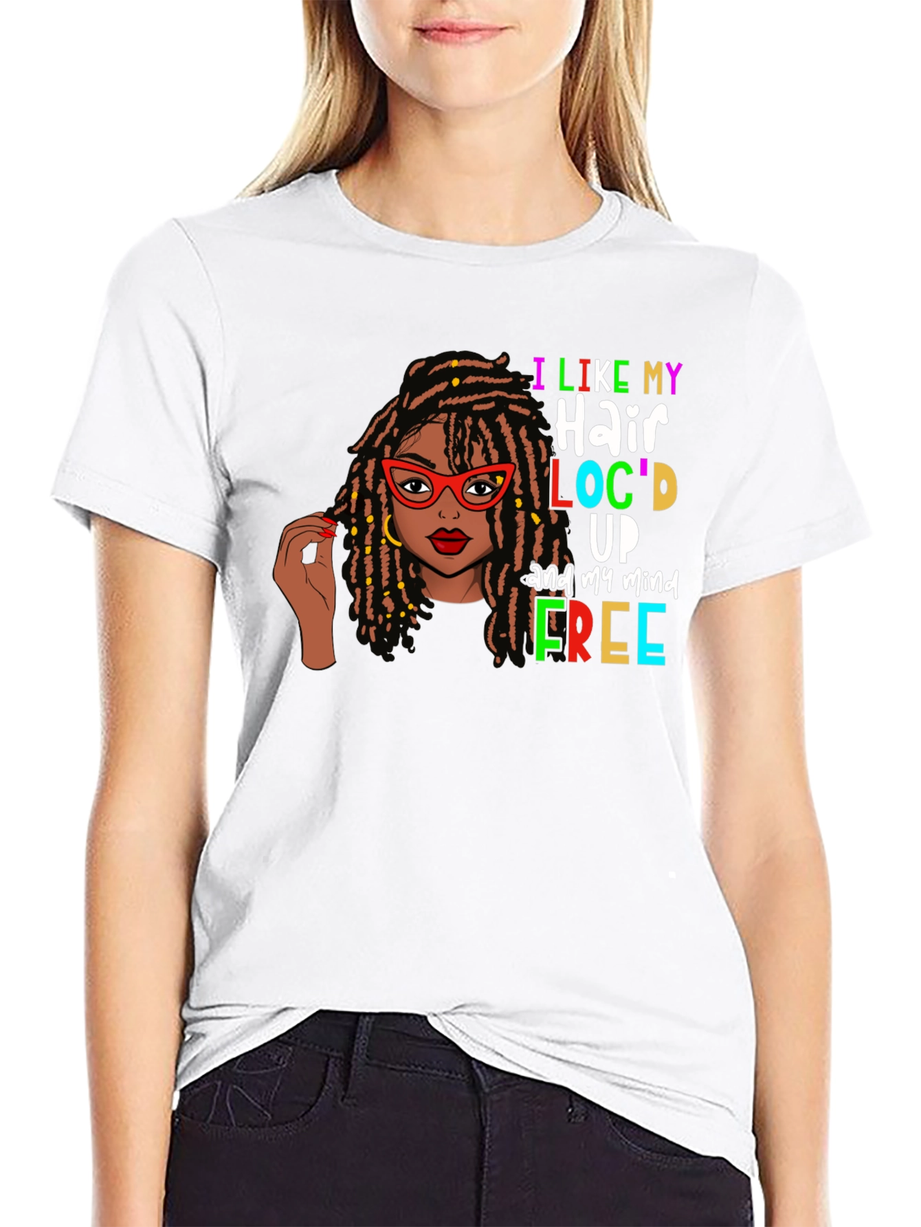 Locd Up Mind Free Graphic Tee