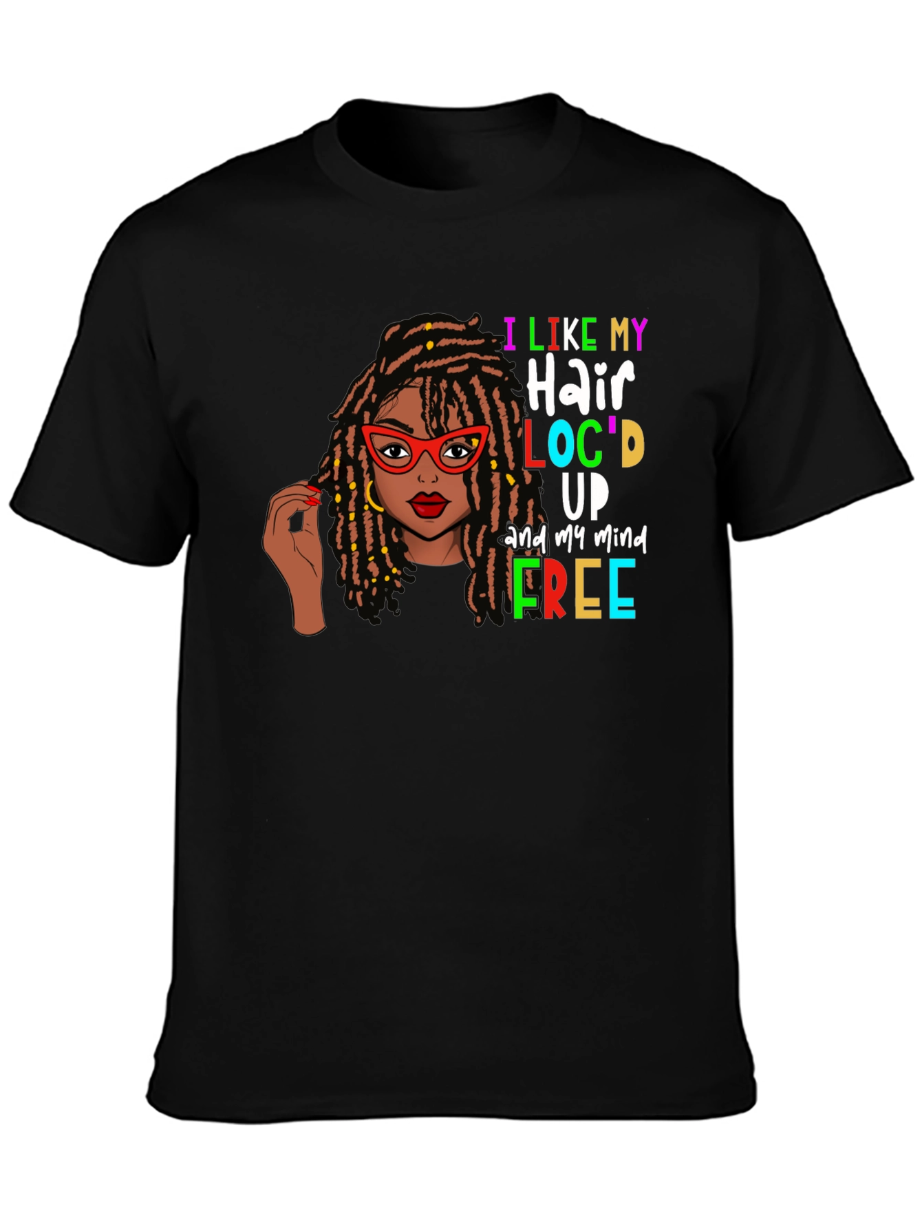 Locd Up Mind Free Graphic Tee