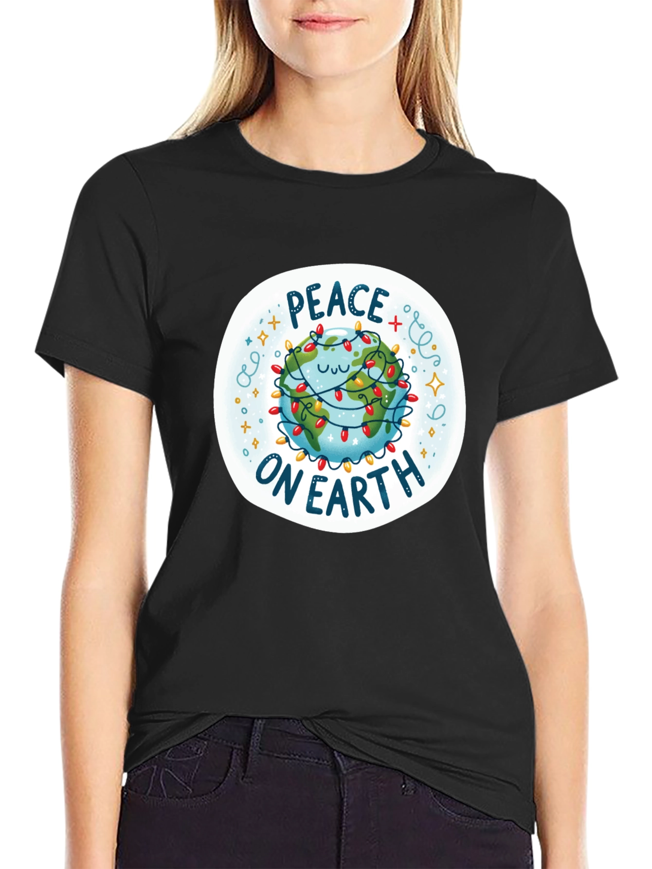 Peace On Earth Graphic Tee