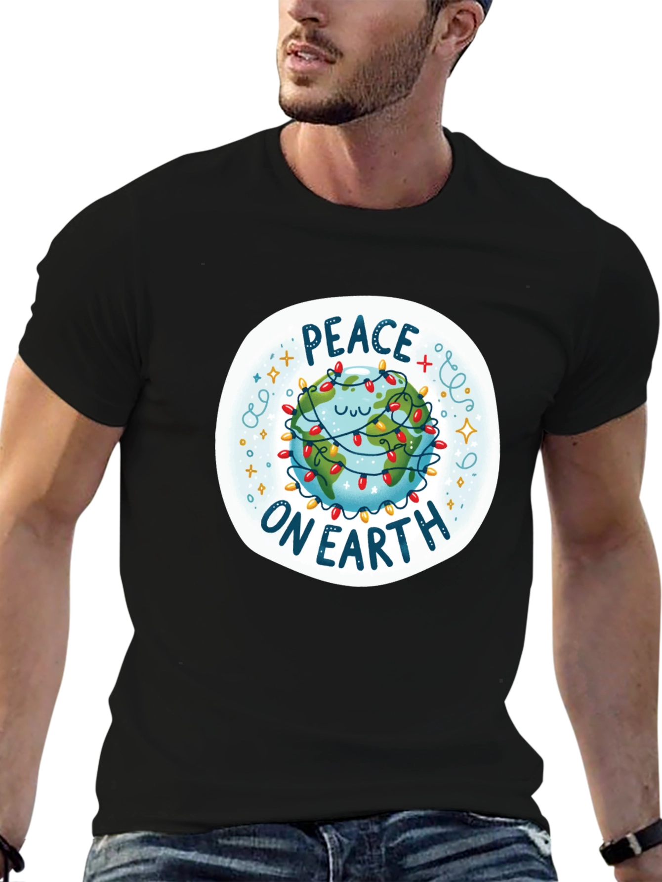 Peace On Earth Graphic Tee