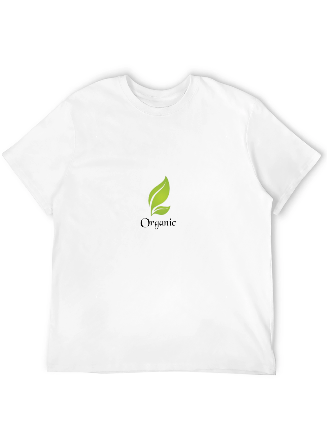Organic Cotton Black Graphic Tee