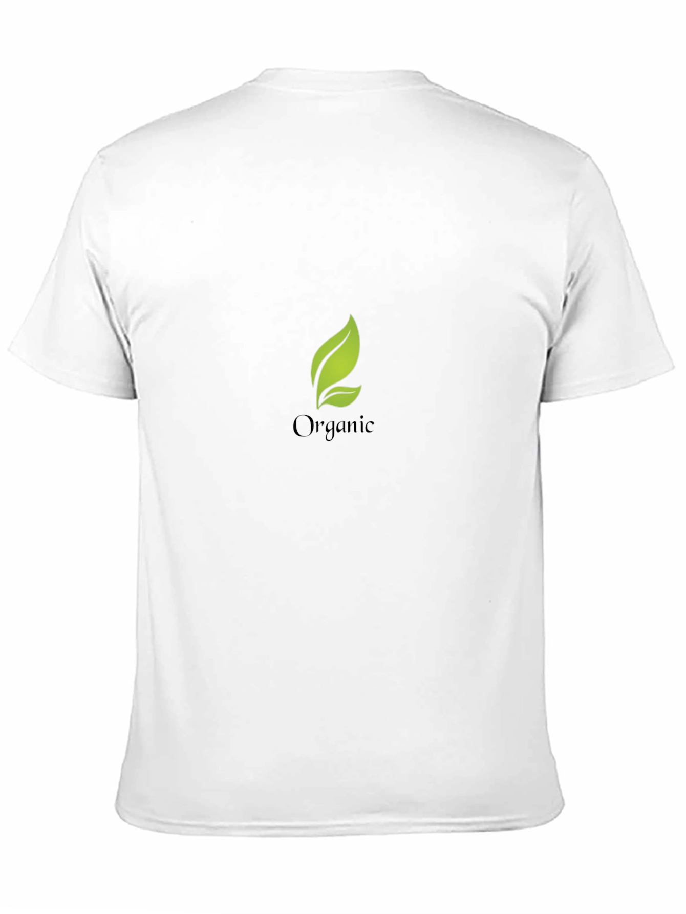 Organic Cotton Black Graphic Tee