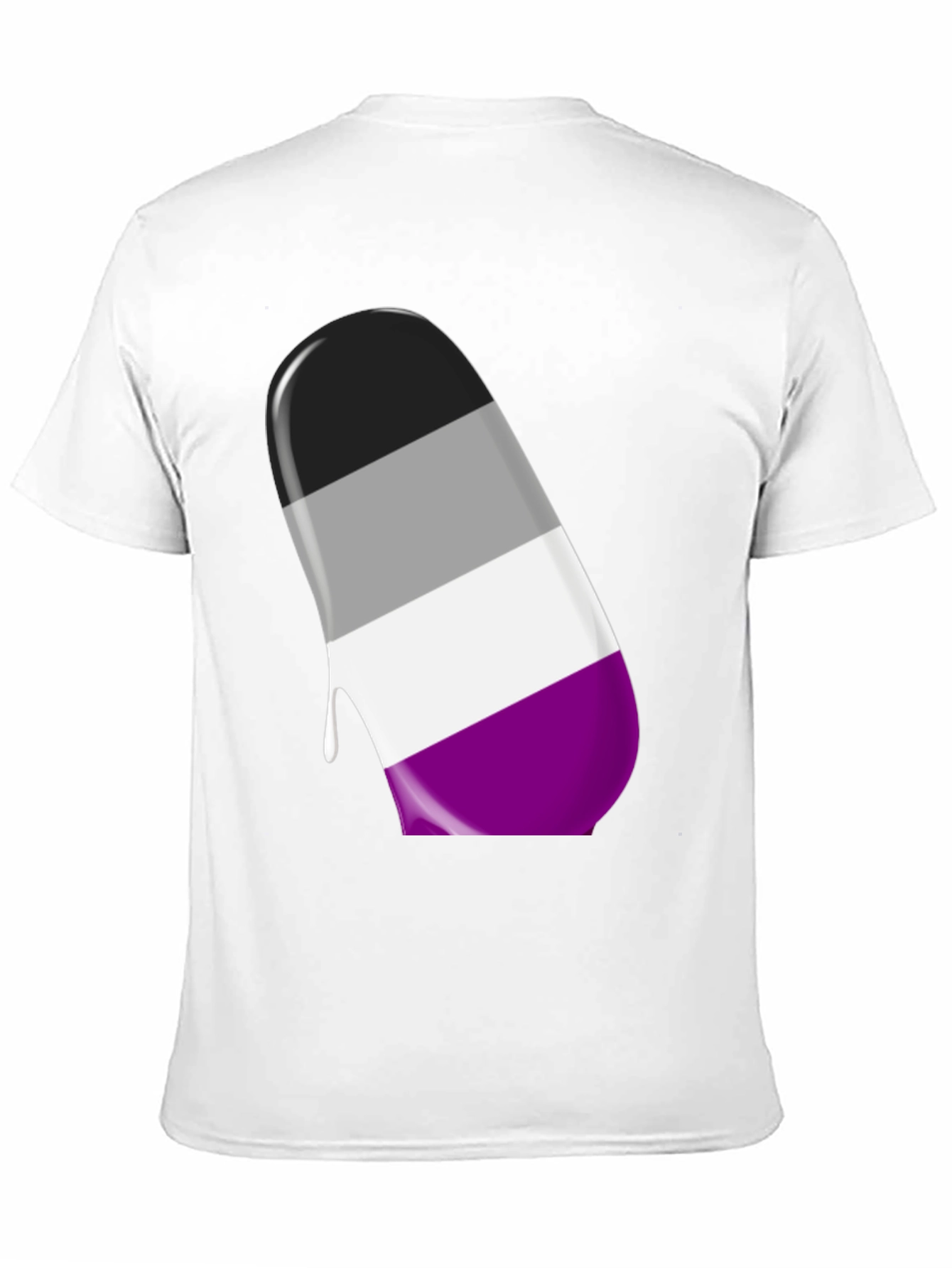 Asexual Pride Drip T-Shirt